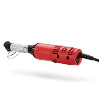 Kit de gravure électrique mini 500W avec 6 vitesses variables et col long 90° °   Meuleuse d'angle pour la découpe/gravure/fraisage de carreaux et de pierres