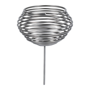 Boîte à engrais pour bonsaï en acier inoxydable Airi Shield, argentée, outil de jardinage manuel pour orchidées et fleurs en pot - Product Image 1