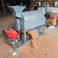 Kokosnootschil- en -schelpenversnipperaar, vezel-extractiemachine, fabrieksprijs