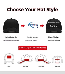 Casquette de baseball trucker bicolore pour l'extérieur, 6 panneaux, maille, snapback, visière incurvée, en coton, avec logo personnalisé, pour le sport - Product Image 3