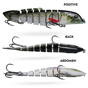 Byloo Fabricant 165mm 42g Pêche Multi Articulé Électronique Automatique 8 Section Robot Leurre <span class=keywords><strong>Poisson</strong></span> - Product Image 6