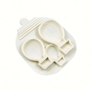 Moule en silicone 3D pour décoration de gâteau en résine, forme montgolfière, qualité alimentaire, sans BPA. OEM/ODM - Product Image 3