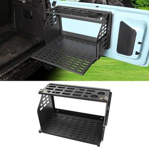 Mesa para Puerta Trasera para <span class=keywords><strong>Ford</strong></span> <span class=keywords><strong>Bronco</strong></span> 2/4 Puertas 2021-2026, Estante de Carga Resistente, Panel Molle, Soporte de Almacenamiento - Product Image 1