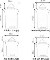Serviette de plage à capuche bohème arc-en-ciel pour adultes, séchage rapide, sans sable, poncho de surf en microfibre, serviette de change portable