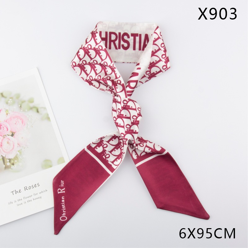 X903 imitación seda d palabra rosa roja