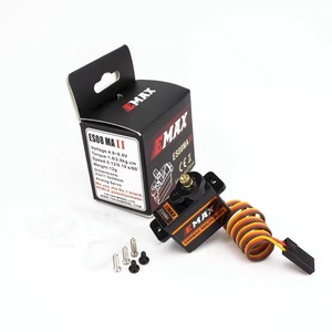 ¡Oferta! Servo digital EMAX ES08MAII de 8g con engranajes metálicos rojos, 0.8kg-cm de torque, última velocidad para coches RC, barcos, helicópteros, aviones y robots. - Product Image 4