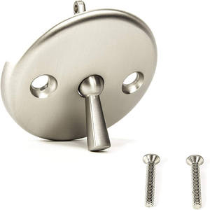 Kits <span class=keywords><strong>de</strong></span> <span class=keywords><strong>garniture</strong></span> <span class=keywords><strong>de</strong></span> vidange <span class=keywords><strong>de</strong></span> baignoire Jutye Trip Lever Overflow Plate avec vis assorties pour plaque frontale - Product Image 3
