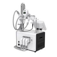 Appareil de remodelage corporel par rouleaux sous vide, 4 embouts, écran tactile 10,4 pouces, 0-36 tr/min, unité de beauté à énergie bipolaire