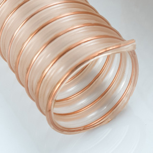 Tuyau de ventilation en polyuréthane durable, haute flexibilité et anti-abrasion, haute pression pour l'évacuation des ateliers, l'utilisation en CVC et l'irrigation - Product Image 1