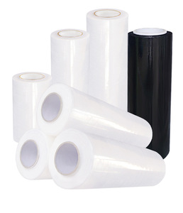 Tarım için LLDPE Mini streç Film ruloları yumuşak PE sarma paket aşılama şube el kullanımı Aerosol ambalaj filmi döküm - Product Image 2