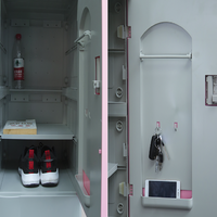 Bo Jiao Armoire de casier d'organisateur de cartable fournie par l'usine pour les étudiants ou la salle de sport