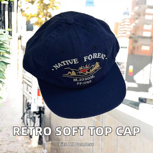 Gorra de Béisbol de Estilo Retro con Visera Suave, Unisex, con Capucha, Protección Solar, Personalizable, 100% Algodón Satinado, Impresión por Sublimación - Product Image 2