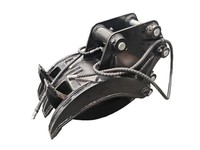 Grappin hydraulique pour la manipulation de pierres, de bûches et de débris, adapté aux mini-excavatrices de 3 tonnes, accessoire de démolition