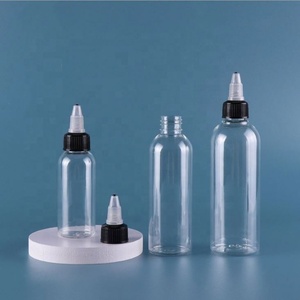 ขวดบีบพลาสติก PET สีขาวขนาดเล็กสำหรับบรรจุน้ำมันใส่ผม ยาย้อมผม สีเพ้นท์ หมึก สีผสม พร้อมฝาเกลียวแบบขายส่ง - Product Image 3