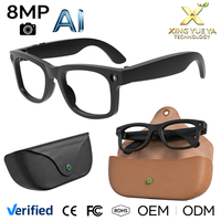 Lunettes Intelligentes AI AIMB-G9 avec Caméra 8MP, Enregistrement Vidéo HD 1080P Anti-Tremblement, Traduction en Temps Réel, WiFi, Type-C avec Étui de Charge