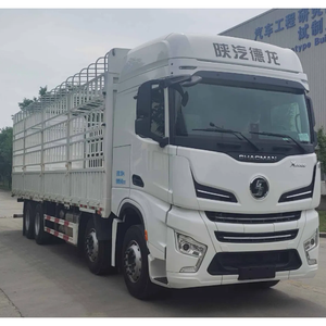 Nuevo Camión de Transporte de Ganado Shacman 8X4 Diésel Profesional de 9.5 Metros, Automático, Remolque para Caballos, Emisión Euro 3-6, 18T GVW - Product Image 3