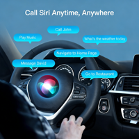 CCC CIC 3er-Serie E90/E91/E92/E93 Kabelloses Apple CarPlay Android Auto Multimedia-Decoder-Modul Schnittstellen-Kit für 2005-2013 BMW