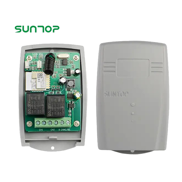 Wireless Remote Control RF Switch 433mhz 2 Channel Relay Receiver Module Transmitter for Widely Used Home Smart