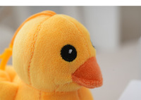 Peluches Canardons Mini Canards Porte-clés Peluche Rembourrée Canard Jaune Porte-clés Mignon Accessoire Décoratif pour Sac à Main Charme