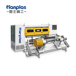 HTF-C Hanplas automatic paper roll slitting machine BOPP aluminum foil film slitter rewinder machine