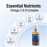 Huile liquide biologique mélangée pour animaux de compagnie, supplément pour la santé des articulations et du système immunitaire, pour chiens et chats à stomac sensible, vente en gros