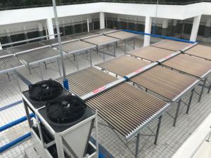 Colector de Tubos de Calor Presurizados de Calidad Premium que Ofrece Energía Térmica Eficiente, 15/20/25/30 Tubos para Uso en Hoteles - Product Image 1