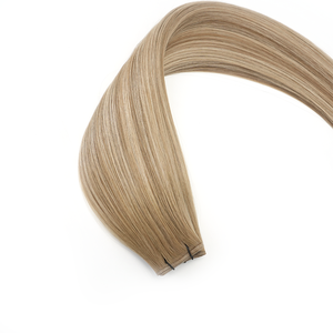Extensioni per capelli U.S. Stock Keratin Bond Genius Weft, esenti da dazi, 7 stelle, 100% capelli Remy di prima qualità, 50g/confezione - Product Image 2