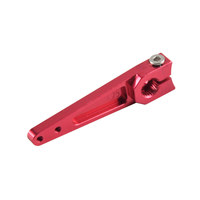 Petit servo RC 25T avec bras en aluminium de 1/1,25 pouce, type corne de fusée, pour modèles d'avions turbojet et de planeurs