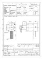 Moteur pas à pas hybride Kaifull NEMA 17 24V avec frein 1.6A 31N.cm 2 phases axe 5.0mm KST-42D22-M-0010 pour axe Z CNC DIY 3D