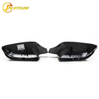 Rétroviseurs latéraux en fibre de carbone brillants et forgés pour BMW G20 G30 G42, style M3 G20 G30, amélioration au look G80, accessoires extérieurs pour voitures