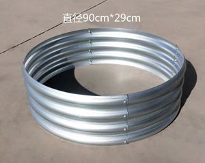 Galvanized Powder Coated Eco-Friendly Home Outdoor Tall Large <b>Planter</b> <b>Box</b> Vegetable Raised Garden Bed - Product Image 3