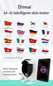 Đối với bitmoji visia A6 3D thông minh ma thuật kỹ thuật số gương 36 triệu HD pixels nhà sử dụng Máy phân tích da công nghệ Hàn Quốc - Product Image 5