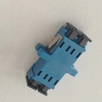 SENKO LC/UPC Duplex Test Pigtail Flange Adapter-Coupler serat ganda untuk Jumper FTTH/pengujian Panel Patch (Model SLCFP-2A1)