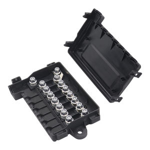 7-Way Box Power <span class=keywords><strong>Distribution</strong></span> Fusible Block Box Holder MIDI Fusible + 1PCS MEGA Fusible pour VR Car Boat Accessoire - Product Image 4