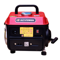 CE und GS Mini 650W JP950 12V DC 1e45f 63cc 2PS Kleiner Leistungsstarker Tragbarer Benzingenerator 650W