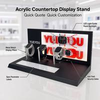 Stand Display Jam Tangan Akrilik Stand Display Jam Tangan Pintar untuk Pameran Dagang