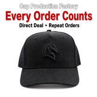 Topi Baseball Dobby Cotton Mesh Custom 5-Panel Snapback Adjustable Breathable Waterproof Curved Brim Unisex Outdoor Sports Hat