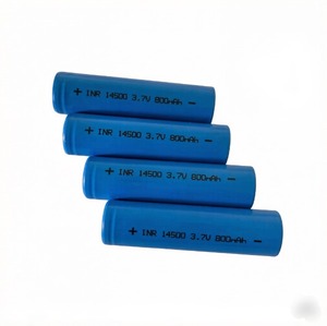 INR14500 3.7V 800mAh リチウムイオン電池セル AAサイズ 3.7V 充電式円筒形リチウム電池セル (懐中電灯、おもちゃ用) - Product Image 3