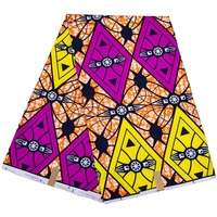 Kain Batik Tenun Dua Sisi Motif Geometris Afrika untuk Gaun, Tas, Anak Perempuan & Laki-Laki - Pengiriman Cepat