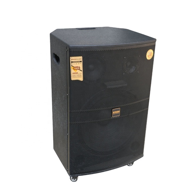 Koda Dj Bass Speaker 18 Inch Subwoofer Active Trolley Speaker With Uhf Wireless Microphone