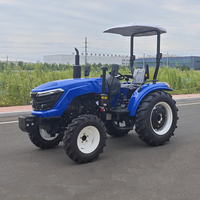Tracteurs de serre QILU 504 50hp 4x4, tracteurs de jardin 4x4
