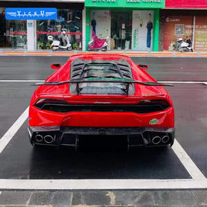 YICKU Offres Spéciales Kit de carrosserie en Fiber de carbone pour <span class=keywords><strong>Lamborghini</strong></span> Huracan LP580 LP610 MSY Style lèvre avant diffuseur arrière jupes latérales becquet - Product Image 4