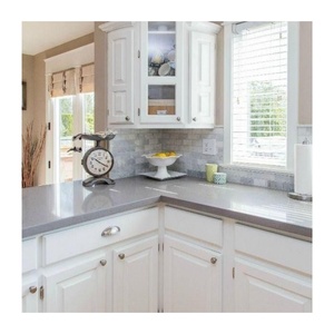 Gabinete de cocina de madera maciza de cerezo Arce diseño <span class=keywords><strong>simple</strong></span> color personalizado modular alta técnica personalizado CBMmart Free 3D - Product Image 3