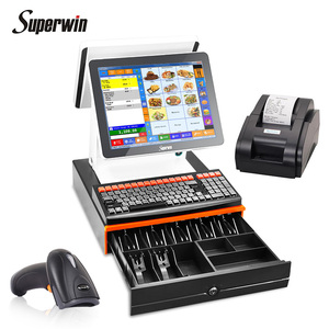 Máy Tính Tiền Điện Tử Máy Tính Tiền Pos Hệ Thống Thiết Bị Đầu Cuối <span class=keywords><strong>Windows</strong></span> Cash Register Phần Mềm Máy Pos Di Động - Product Image 1