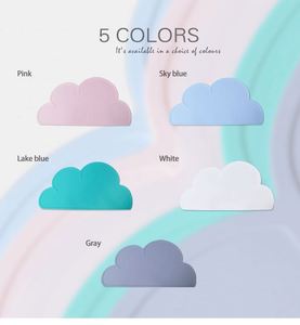 Tapis de table en silicone portable en forme de nuage, idéal pour l'alimentation des bébés et des enfants - Vente chaude - Product Image 3