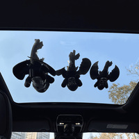 Jouet de toit de voiture style animal sans dents, petit dragon volant en peluche, pendentif extérieur pour voiture, fabriqué en Chine, TikTok