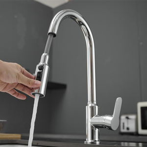 Grifo de Cocina Moderno de Latón con Rociador Extraíble, Monomando, Filtro de Purificación de Agua, 3 Vías, Modelo AT9718 - Product Image 6