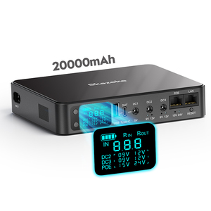 Bán buôn nhà sản xuất 10000 20000mahac DC PoE uninterruptible pin dự phòng cung cấp điện mini UPS cho nhà <span class=keywords><strong>Wifi</strong></span> <span class=keywords><strong>router</strong></span> 12V 24V - Product Image 1