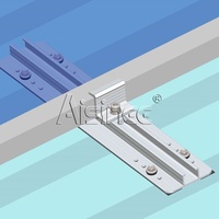Mini Rail solaire support de panneau solaire Rail de toit OEM profil photovoltaïque en aluminium Mini profil système de montage PV | Signe d'art
