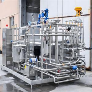 1000L Ống tiệt trùng UHT tiệt trùng Máy chế biến sữa cho sản xuất sữa và chế biến kem - Product Image 1